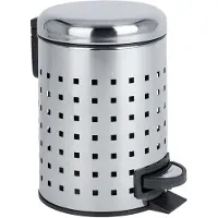 Wenko Stainless Steel 22445100 Trash Can 3l Zilver