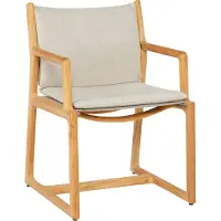 Suns Termoli dining tuinstoel teak/batyline 2 stuks