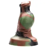 Kiotos Revolt - Dildo Fantasie - Green Army - Nr. 03 - Large - 15,5 x 8 cm