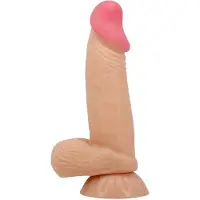 Pretty Love - Duvall - Sliding Skin Dildo - Lengte 19.4 cm - Ø 4.2 cm - Lichte Huidskleur