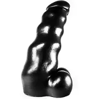 Dinoo Dildo Itemirus 32 x 11 cm - zwart
