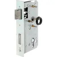 GAH Alberts Slotcilinder, Vervangend slot geschikt voor 34 mm slotkast gegalvaniseerd DIN links/rechts voorbouwbreedte 28,5 mm