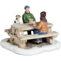 Luville Molendam Kerstdorpminiatuur Card Game (kaartspel) 8,5 X 7,5 X 6 Cm
