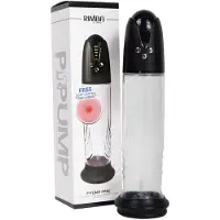 Rimba - P Pump PP05 - Elektronische Penispomp met Vagina Sleeve - Zwart