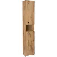 Plazan Basic kolomkast 30x180cm eiken