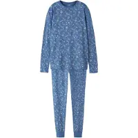 TWO SOON Nachtkledij blauw / wit