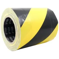 Gafer.pl Cable Cover Tape 150mm x 25m Zwart / Geel