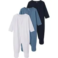 Name it Nachtkledij nachtblauw / duifblauw / offwhite