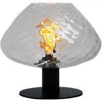 Masterlight Tafellamp Porto met Blossom helder glas