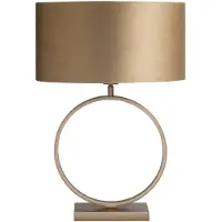 Highlight Design tafellamp Siena koper brons ovaal