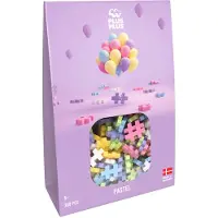 Plus plus Basic Pastel 300 delige bouwset - 3352 - Bouwspeelgoed - Constructiespeelgoed - Set met bouwstenen - Vanaf 5 jaar