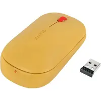 Leitz Cosy Draadloze Muis - Bluetooth of 2,4 GHz - USB-A - Inclusief Batterij - Warm Geel