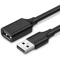UGREEN - verlengstuk - USB 2.0 adapter 5m zwart - (US103)