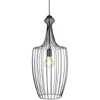 Lyora Zwart Draadlamp Luksor Ø 32cm