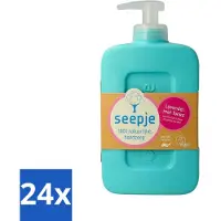 Seepje 24 x - Handzeep - Zachte Geur - Lavendel met Tonka - 300 ml - Handzeep - Lavendel - Tonka - Natuurlijke Handzeep - Vegan Handzeep