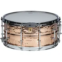 Ludwig LC662KT Hammered Copper Phonic Snare 14"x6,5 - Snare drum