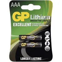 GP Lithium AAA Batterijen 20 Stuks