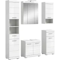 Furnilux Scout badkamercombinatie hoogglans mdf tz nb