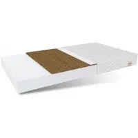 Viking Choice Matras - 190x80x8 cm - Wit Koudschuim - Met Antiallergische Kokos Laag - Huisstofmijtwerend