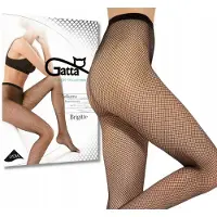 Gatta Brigitte – Panty Dames 10 DEN – Zwart – Visnet Panty – Maat M/L