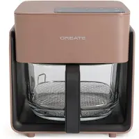 Create - 4,2L Glazen Airfryer met stoomfunctie - AIR FRYER STUDIO CRYSTAL