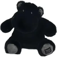 Doudou et Compagnie Hippo, schwarz 25cm