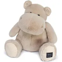 Histoire d ́Ours Hippo Knuffeldier Cool 40 cm Zandbeige