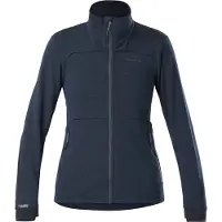 Eider - Dames fleeces - W Thorens Polartec Powergrid Fleece Navy voor Dames - Maat L - Marine blauw
