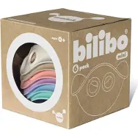 Moluk Bilibo Mini - Set Van 6 - Pastel Mix - 12X12X7Cm - 0 Jaar