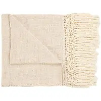 Bazar Bizar The Gypsy Bed Throw - Natural