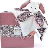 Doudou et Compagnie Knuffeldeken Bunny Blossom 27cm