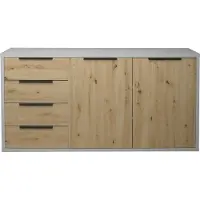 Mäusbacher Clyde ladekast met 2 deuren en 4 laden 180x90x45 cm