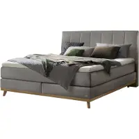 Hasena Pronto Stefania boxspring bed eiken helder