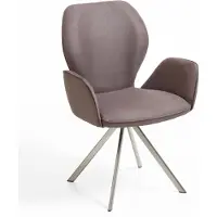 NIEHOFF SITZMÖBEL Colorado Trend-Line design fauteuil roestvrijstalen frame - polyester