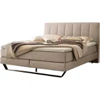 Hasena Pronto Ambra boxspring bed metaal/zwart