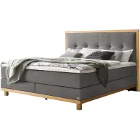 Hasena Pronto Cecilia boxspring bed eiken helder