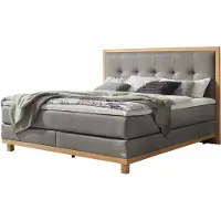 Hasena Pronto Cecilia boxspring bed eiken helder