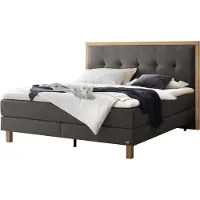 Hasena Pronto Solara boxspring bed eiken helder