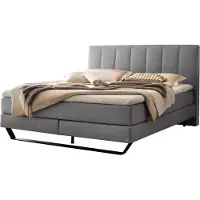 Hasena Pronto Ambra boxspring bed metaal/zwart