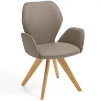 NIEHOFF SITZMÖBEL Colorado Trend-Line design fauteuil eiken frame - polyester