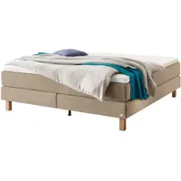 Hasena Pronto Carlota boxspring bed eiken helder