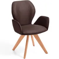 NIEHOFF SITZMÖBEL Colorado Trend-Line design fauteuil kern beuken/polyester draaibaar 2 stuks