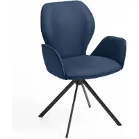 NIEHOFF SITZMÖBEL Colorado Trend-Line design fauteuil ijzer/polyester - 180° draaibaar