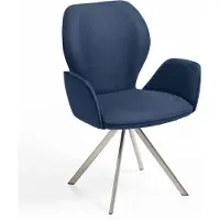 NIEHOFF SITZMÖBEL Colorado Trend-Line design fauteuil roestvrijstalen frame - polyester