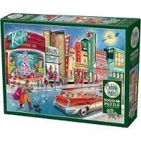 Cobble Hill legpuzzel Vintage Main Street 1000 stukjes puzzelplezier.