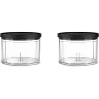 KitchenAid 5KTCRBA35 - Keukenmachine Accessoire - 2 kommen voor KitchenAi Go Hakmolen - 830 ML