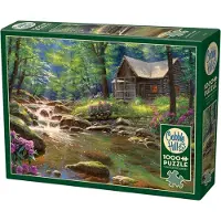 Cobble Hill legpuzzel Fishing Cabin 1000 stukjes - puzzel volwassenen.