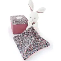 Doudou et Compagnie Doudou - - Konijnenpop - Roze - Dubbelzijdig ultra-zacht - 12 cm