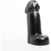 WAD - The Vandal - XXL Anaal Dildo - 25,5 cm - Zwart