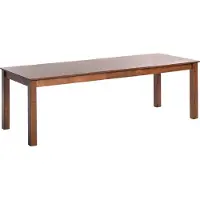 Beliani MADURA - Uitschuifbare eettafel - Donkerhout - MDF